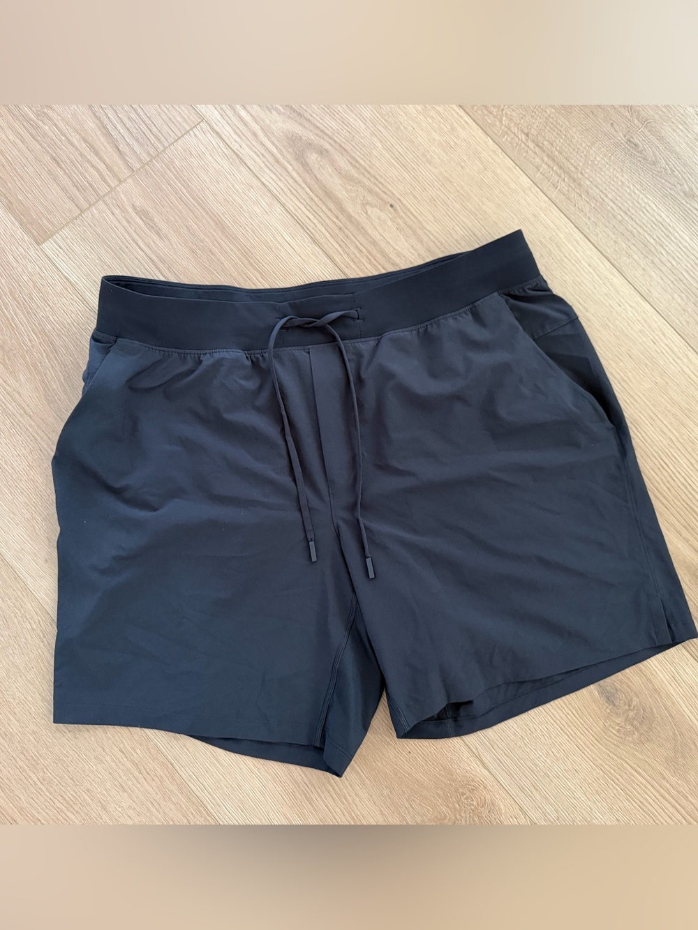 lululemon Pace Breaker Short 7" Linerless XXL Dark Charcoal black